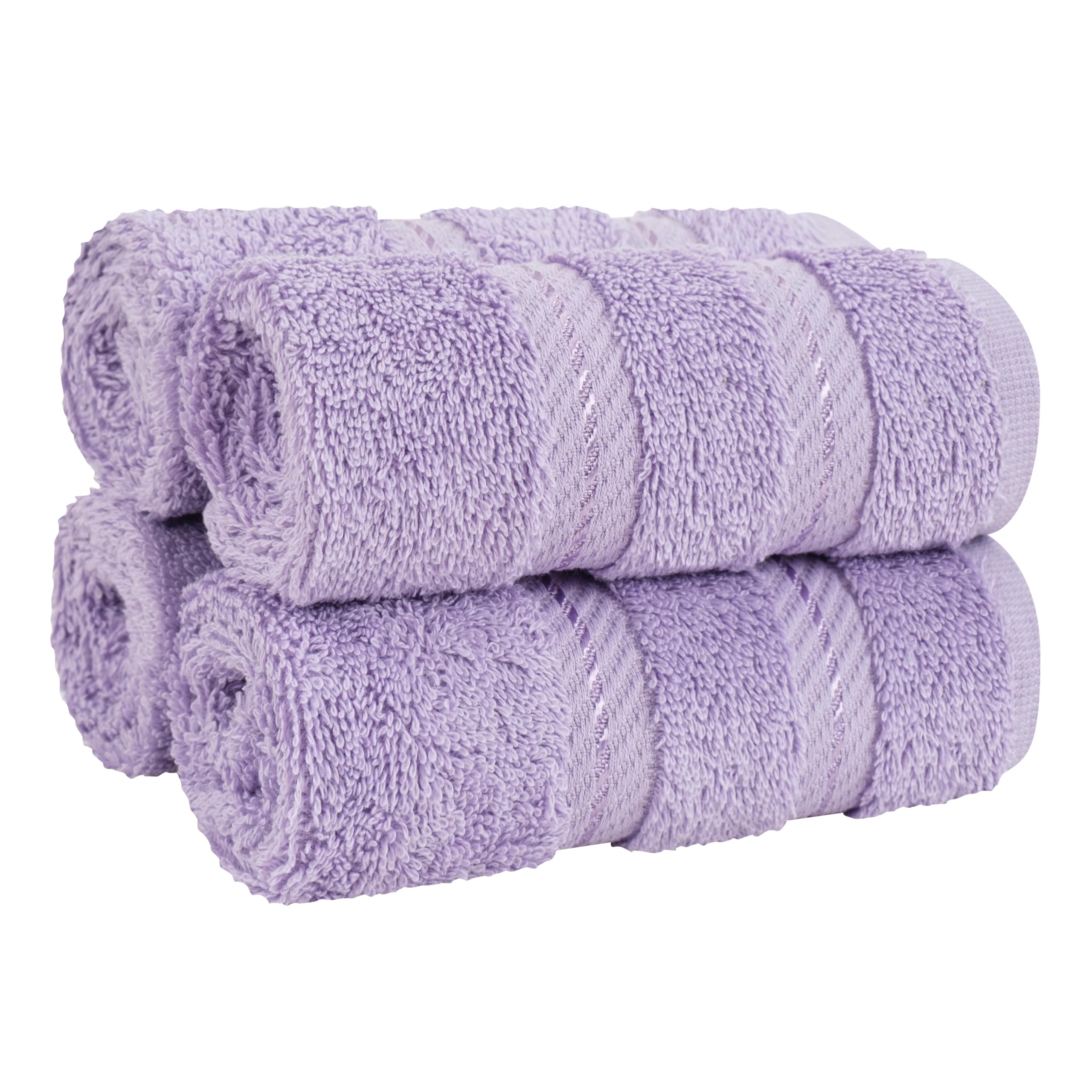 American Soft Linen Luxury 4 Piece Bath Towel Set, 600 GSM 100% Cotton Turkish Bath Towels for Bathroom, 27x54 in Large Bathroom Shower Towels, Dark Gray