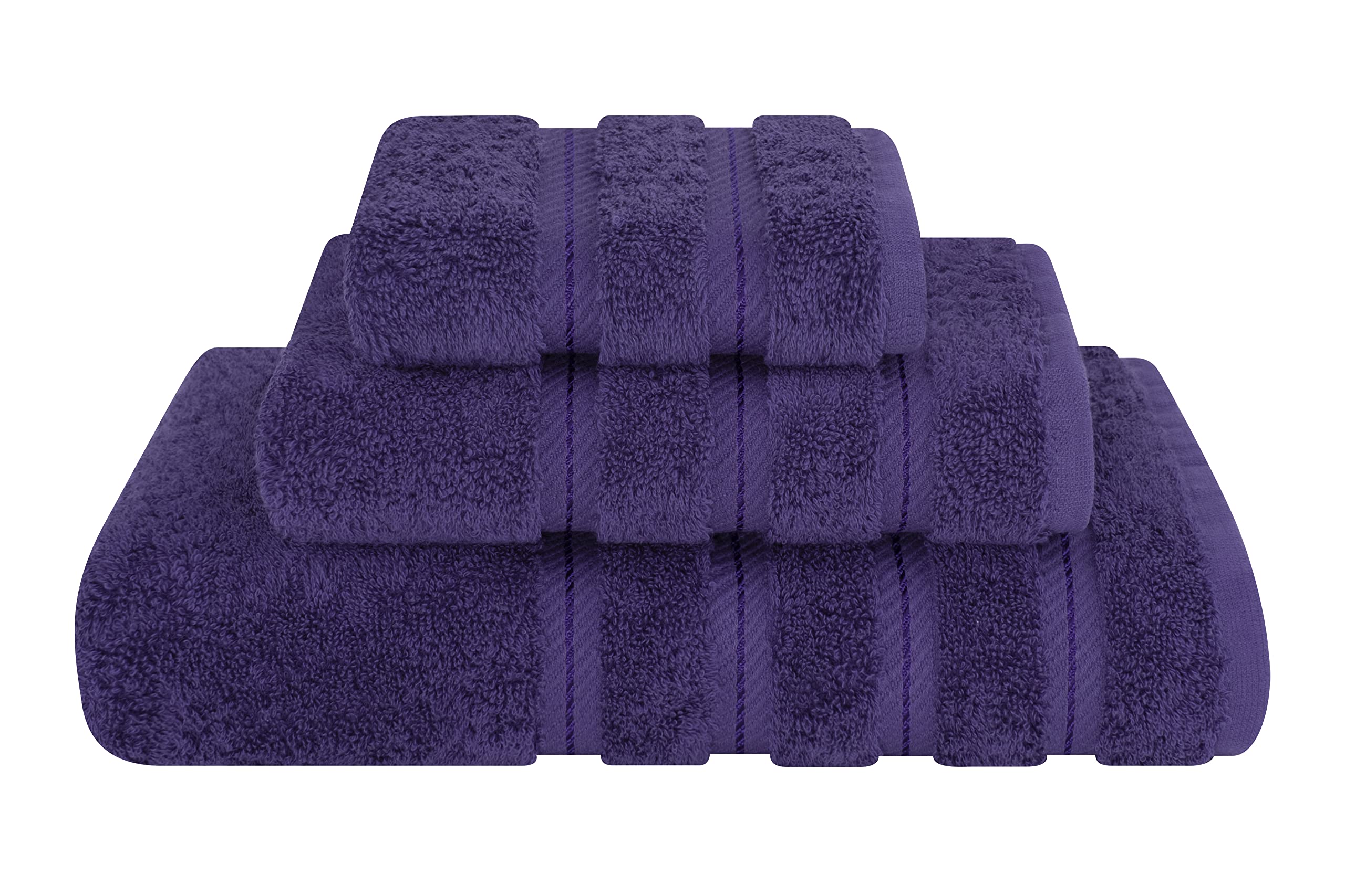 American Soft Linen Luxury 4 Piece Bath Towel Set, 600 GSM 100% Cotton Turkish Bath Towels for Bathroom, 27x54 in Large Bathroom Shower Towels, Dark Gray