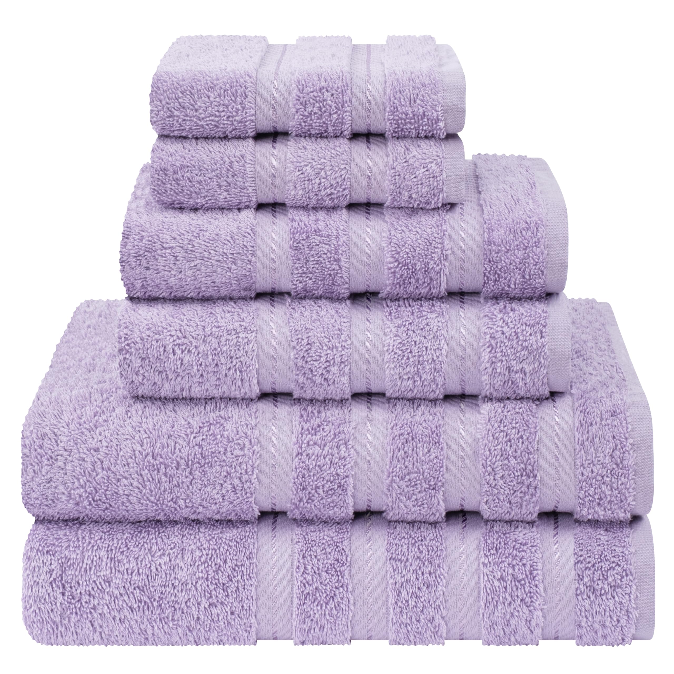 American Soft Linen Luxury 4 Piece Bath Towel Set, 600 GSM 100% Cotton Turkish Bath Towels for Bathroom, 27x54 in Large Bathroom Shower Towels, Dark Gray